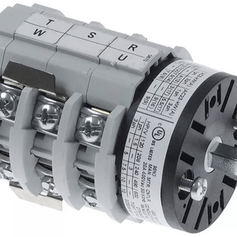 Horeca Parts - Przełącznik obrotowy krzywkowy 3 pozycyjny 1-0-2 6-biegunowy typ CA0120670V 400V 12A 5x5mm (5184430)