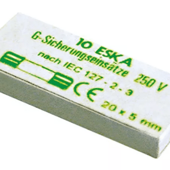 Horeca Parts - Bezpiecznik śr. 5mm dł. 20mm- 4A 250V 10szt. - Zmywarka uniwersalna Colged, Dexion, Elettrobar, Mbm, Wolk (3049019)