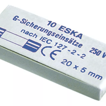 Horeca Parts - Bezpiecznik śr. 5mm dł. 20mm 6,3A 250V 10szt. - Zmywarka uniwersalna Winterhalter, Mach (5024043)