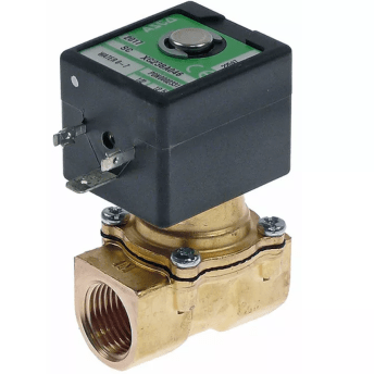 Horeca Parts - Elektrozawór 2-drożny 24V wej. 1/2" wyj. 1/2" dł. 52mm - Pakowarka próżniowa Henkelman (0280042, 0280040)
