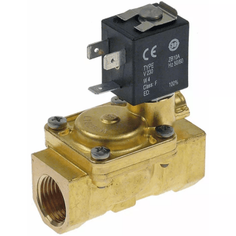 Horeca Parts - Elektrozawór 2-drożny 230VAC wlot 1/2" dł. 66mm - Zmywarka kapturowa Zanussi (3120057)