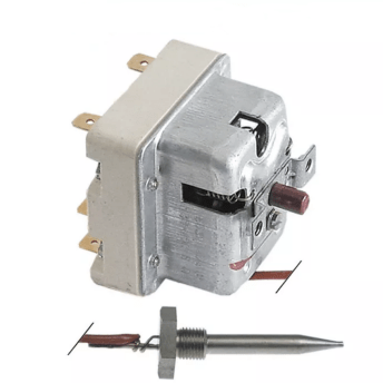 Horeca Parts - Termostat bezpieczeństwa temp. wył. 338°C 2-biegunowy 1x20/1x0.5A sonda ø 6mm sonda l 53mm - Piec konwekcyjny Zanussi (3444446)