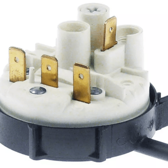 Horeca Parts - Hydrostat obszar ciśnienia 65/30mbar przyłącze 6mm ø 58mm Przyłącze poziome zmywanie