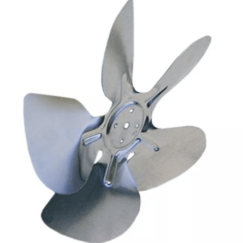 Horeca Parts - Koło wentylatora aluminium ø 230mm SZER. 37mm mocowanie koła wentylatora 254mm - ssanie
