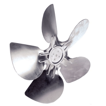 Horeca Parts - Koło wentylatora aluminium ø 300mm SZER. 45mm mocowanie koła wentylatora 254mm ssanie