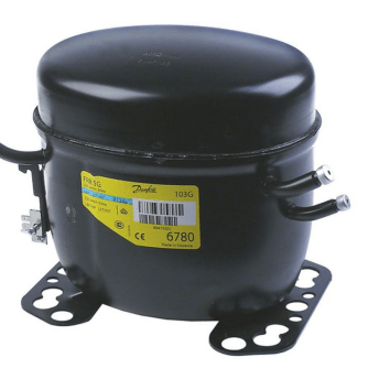 Horeca Parts - Sprężarka chłodnicza R134a SECOP typ FR8.5G CSIR 220-240V 50Hz HMBP