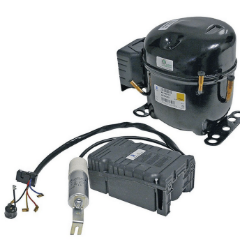 Horeca Parts - Sprężarka Tecumseh AE4470Z – R404A, 12,1 cm³, 220–240V 50Hz, HMBP, waga 13,70 kg - ITV