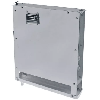 Horeca Parts - Parownik CNS H 425mm L 380mm z 2 wentylatorami pozycja montażowa centralnie universal 2x ø45x60mm