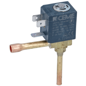 Horeca Parts - Zawór elektromagnetyczny OLAB 8570/B-R cewka 90° Seria 11000 230 V 50 Hz 9-12,5 VA średnica nominalna 1,2 mm - Maszyna do lodów Carpigiani (3120604)