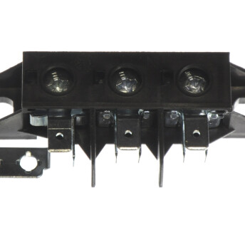 Horeca Parts - Blok zacisków 3P, 41 A, 450 V, art. KL110E, z bezpośrednim połączeniem z uziemieniem (ex FV110) - Piece Tecnoeka EKF4643N, EKF311NTUD, EKF311NUD, MKKC20S-rev3, MKKC623C-rev.4