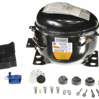 Horeca Parts - Sprężarka HVM10AA - Witryna chłodnicza Hendi 233702, 233719