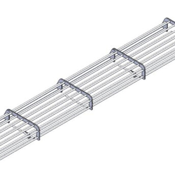 Horeca Parts - Kosz na kurczaki 76x13x5cm - Rożen gazowy Hendi 226087