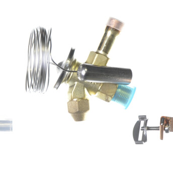 Horeca Parts - Zawór rozprężny typ D RF 100A - TX VALVE - Schładzarka szokowa Hendi 237700, 232187