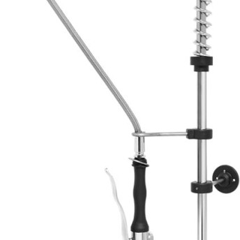 Horeca Parts - Dwukomorowa bateria do wstępnego spłukiwania z wylewką wahadłową Ø20×250 mm ( dł. 1160 mm )
