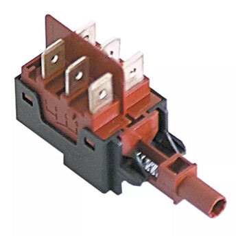 Horeca Parts - Przełącznik 250V 16A 2CO podł. męskie 6,3mm - Zmywarki Silanos, Zanussi, Omniwash (905314)