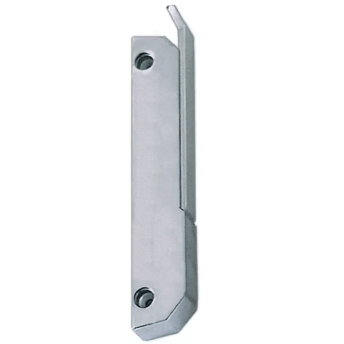 Horeca Parts - Zamek z uchwytem dł. 185mm odl. montażowa 150mm chromowany, nie zamykany