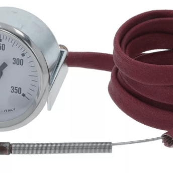 Horeca Parts - Termometr teleskopowy biały ø 52 mm, 50-350°C - Inoxtrend, Lotus