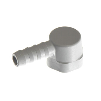 Horeca Parts - Kolanko ramienia płynu nabłyszczającego (gwint 3/8" wąż o 11,5mm) - Zmywarki Gastronomiczne Dihr, Kromo  (G524952)
