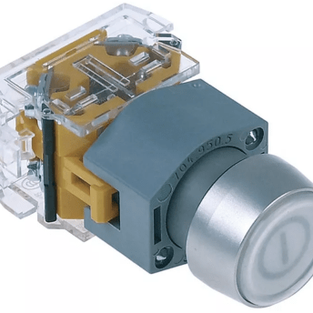 Horeca Parts - Przycisk śr. montażowa 22mm 230V 6A 2NO symbol główny włącznik przezroczysty (0220017)