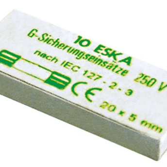 Horeca Parts - Bezpiecznik śr. 5mm dł. 20mm 0,16A ospały, powolny napięcie znamionowe 250V 10 sztuk