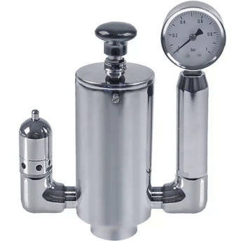 Horeca Parts - Zawór bezpieczeństwa z manometrem 3/4" 0,45bar 3,3kg wys. 200mm szer. 150mm - Angelo Po