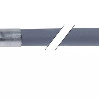 Horeca Parts - Wąż doprowadzający wodę PVC proste- wygięte DN13 L 1500mm przyłącza 3/4″ niebieski
