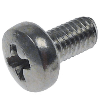 Horeca Parts - Śruba Phillips M3 dł. gwintu 6mm śr. łba 6mm gr. łba 2mm stal nierdzewna 20 szt. - Zmywarki Fagor (12009838, Q152015, Q153112)