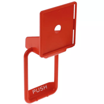 Horeca Parts - Dźwignia PUSH dystrybutora do napojów dł. 200mm szer. 80mm wys. 66mm czerwona