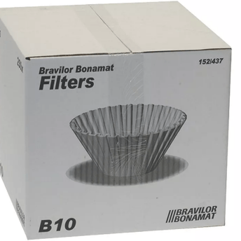 Horeca Parts - Filtr papierowy koszowy ø 152/437 mm 250szt. - Piec konwekcyjny
