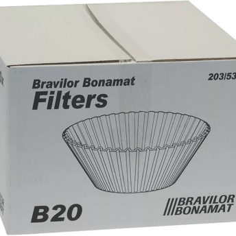 Horeca Parts - Filtr papierowy do kosza ø 203/535 mm 250szt. - Bravilor bonamat