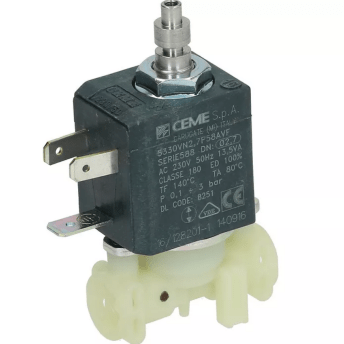 Horeca Parts - Zawór elektromagnetyczny CEME 3-drożny 230V, do ekspresu do kawy - Delonghi