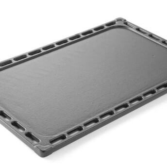 Horeca Parts - Ruszt / Płyta grillowa żeliwna, dwustronna, HENDI, GN 1/1, 325x530mm