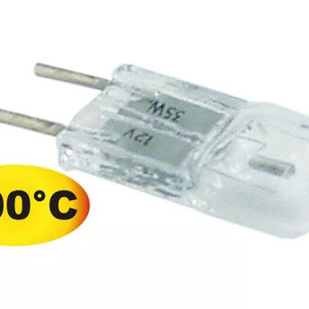Horeca Parts - Żarówka halogenowa G6.35 12V 35W 500°C - Piece konwekcyjne Tecnoeka