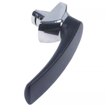 Horeca Parts - Klamka dł. 160mm szer. 39mm wys. 65mm dł. sprężyny 30mm czarna błyszcząca plastikowa