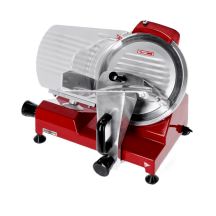 Horeca Parts - Krajalnica - 150 W - Nóż: Ø 250 mm - Czerwony - GGM Gastro (AMH250R)