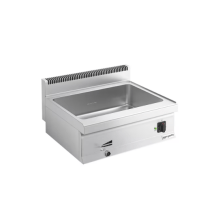 Horeca Parts - Bemar wodny elektryczny - nastawny - 1,2kW - 1x GN 1/1 + 3x GN 1/9 - z zaworem spustowym - GGM Gastro