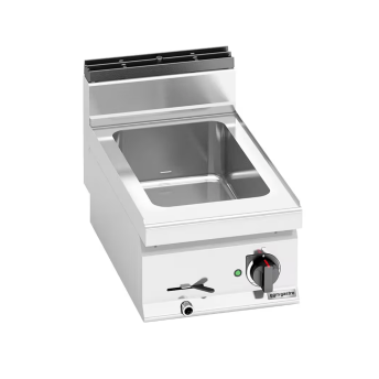 Horeca Parts - Bemar wodny elektryczny - nastawny - 1,2kW - 1x GN 1/1 - z zaworem spustowym - GGM Gastro