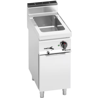 Horeca Parts - Bemar wodny elektryczny - stacjonarny - 1,2kW - 1x GN 1/1 - z zaworem spustowym - GGM Gastro