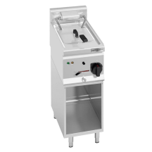 Horeca Parts - Frytownica elektryczna - 10 litrów - 6 kW - włącznie z ramą podstawy - GGM Gastro (EFB363M-10#SET)