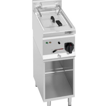 Horeca Parts - Frytownica elektryczna - 10 litrów - 6 kW - włącznie z ramą podstawy - GGM Gastro (EFB363M-10#SET)