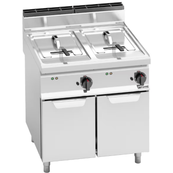 Horeca Parts - Podwójna frytownica elektryczna - 10+10 litrów - 12 kW GGM Gastro (EFB879E-10+10)
