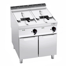 Horeca Parts - Podwójna frytownica elektryczna - 22+22 litry - 44 kW - GGM Gastro (EFB899P-22+22)