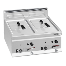 Horeca Parts - Podwójna frytownica gazowa - 8+8 litrów - 13,2 kW - GGM Gastro (GFB663T-8+8)
