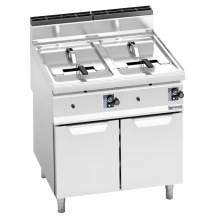 Horeca Parts - Podwójna frytownica gazowa - 10+10 litrów - 13,8 kW - GGM Gastro (GFB879T-10+10)