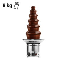 Horeca Parts - Fontanna czekoladowa - 6 pięter - Pojemność: 8kg - Wysokość: 840mm - 300W - GGM Gastro