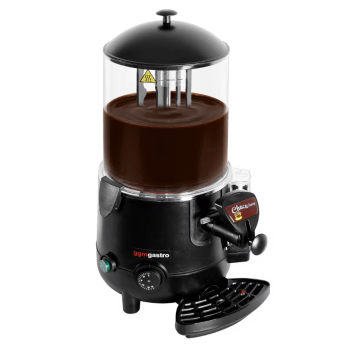 Horeca Parts - Dozownik kakao do gorącej czekolady – 10 litrów – 1 kW – czarny - GGM Gastro