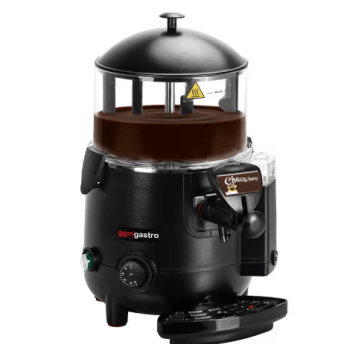 Horeca Parts - Dozownik kakao do gorącej czekolady – 5 litrów – 1 kW – czarny - GGM Gastro
