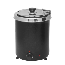 Horeca Parts - Kociołek do zupy - 5L - Czarny - GGM Gastro