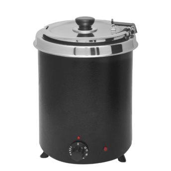 Horeca Parts - Kociołek do zupy - 5L - Czarny - GGM Gastro