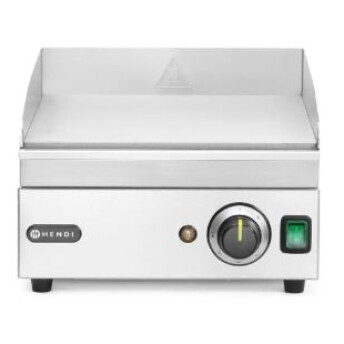 Horeca Parts - Płyta grillowa, HENDI, Kitchen Line, gładka, 220-240V/2000W, 326x445x(H)225mm